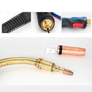 <span class=keywords><strong>MIG</strong></span>-soplete de soldadura 501D mb, <span class=keywords><strong>pistola</strong></span> de soldadura refrigerada por agua, equipado con adaptador europeo y conector, hecho en China - Product Image 5