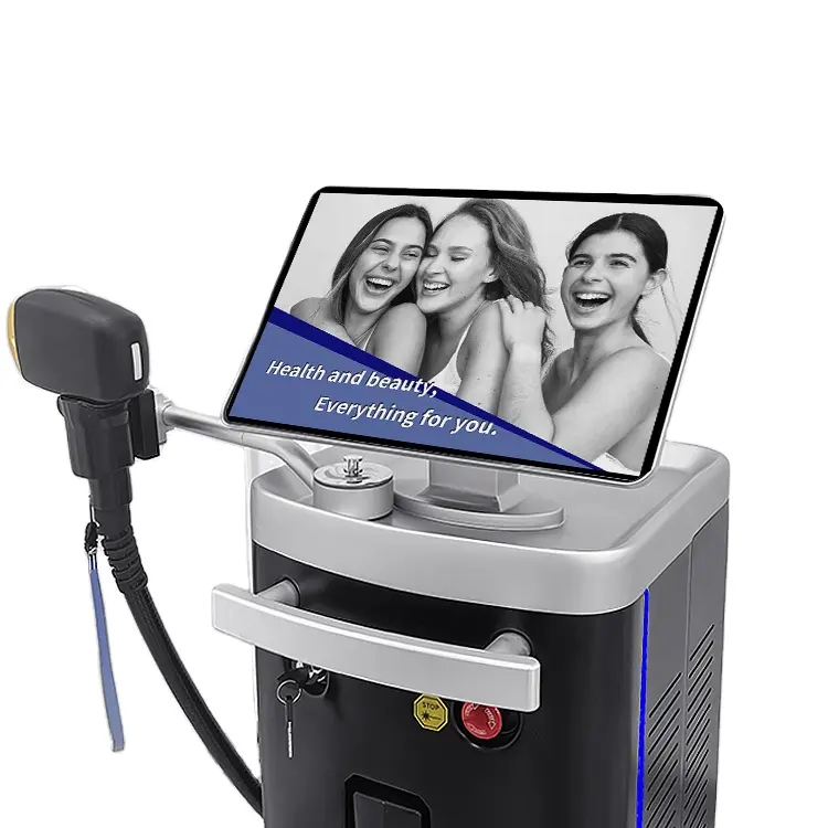 Mesin laser penghilang bulu dioda Laser 1200w Harga super 808 diode mesin penghilang rambut