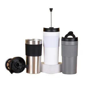 French Press Kaffee Französische Presse für Kaffee, Tee, Milch, Edelstahl und BPA-freie Kaffee presse