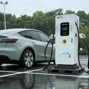 <span class=keywords><strong>Cargador</strong></span> de Vehículos Eléctricos de Corriente Continua de 60kw 80kw a <span class=keywords><strong>Precio</strong></span> de Fábrica, <span class=keywords><strong>Cargador</strong></span> de Coches Eléctricos Impermeable IP54 con Pago por Código QR, Aplicación y RFID - Product Image 4