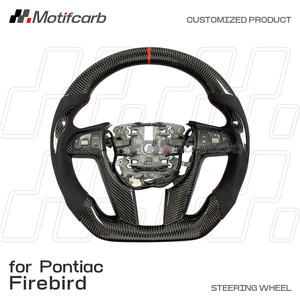 Volant de course personnalisé en fibre de carbone véritable pour Pontiac Firebird Trans Am Cabriolet WS6 SLP LS6 V8 - Product Image 2