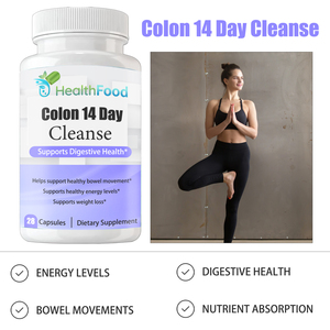 Custom Label Colon 14 Day Cleanse Capsules with Lactobacillus Acidophilus Support Healthy Energy Leves with Dietary Supplemen - Product Image 3