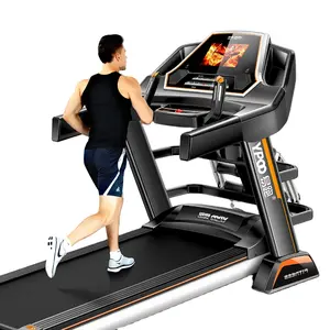 Treadmill lipat daya kuat olahraga kebugaran rumah kualitas baik untuk penggunaan rumahan mesin lari desain baru dengan aplikasi YPOOFIT