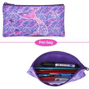 Sac à roulettes pour femme Design sac à dos scolaire avec fermeture à glissière ensemble de boîte à lunch pour enfant avec motif à carreaux pour enfants bébé filles - Product Image 5