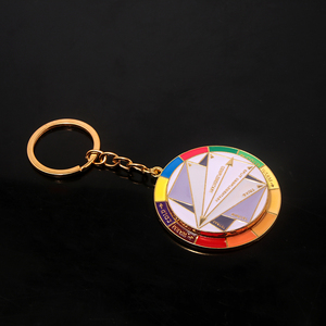 Llavero con Colgante de Brújula de Aleación de Zinc Vintage, Diseño Inglés de Moda para Hombres y Mujeres, Elegante, Ligero, Regalo Promocional - Product Image 4
