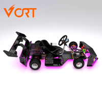 Vortkart - Go Kart Eléctrico Personalizado de Alta Calidad para Adultos, Vehículo de Karting con Batería para Pistas Interiores y Exteriores