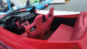 Super-car aquatique en fibre de verre, <span class=keywords><strong>bateau</strong></span> à réaction, <span class=keywords><strong>bateau</strong></span> de sport haute vitesse, <span class=keywords><strong>bateau</strong></span> rapide, <span class=keywords><strong>bateau</strong></span> de divertissement, équipement de divertissement aquatique extérieur - Product Image 2