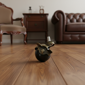 Guangdong 50mm Schwenkbare PP-Lenkrollen mit Metallhalterung für Sofa, Schlafzimmer und Wohnzimmermöbel - Product Image 4