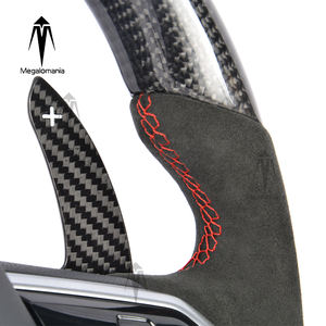 Volant en cuir adapté à <span class=keywords><strong>Volkswagen</strong></span> <span class=keywords><strong>Golf</strong></span> <span class=keywords><strong>8</strong></span> MK8 POLO <span class=keywords><strong>GOLF</strong></span> 7 GTI R-line Scirocco GTD <span class=keywords><strong>GTE</strong></span> GLI MK7 MK6 Passat CC GTS JETTA - Product Image 3