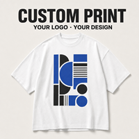 T-shirt en coton épais 240 g/m² à manches courtes, uni, respirant, décontracté, grande taille, idéal pour l'été, personnalisable avec impression sérigraphique, marque privée