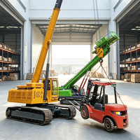 Crane Crawler Spider 5 Ton dengan Remote Control untuk Renovasi Luar Ruangan dan Pengangkatan di Medan Kompleks