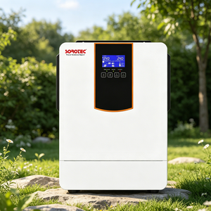 อินเวอร์เตอร์พลังงานแสงอาทิตย์แบบออฟกริด Sorotec REVO VM II <span class=keywords><strong>Pro</strong></span> 220V 230V พร้อมตัวควบคุมการชาร์จ MPTT 100A 3500w 5500w ตัวแปลงไฟ AC เป็น <span class=keywords><strong>DC</strong></span> - Product Image 5