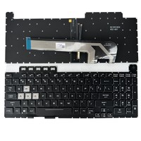 YDH US anglais disposition clavier rvb pour ASUS TUF Gaming F15 FX506 FA506 FA506Q FX506H FX506LH F17 FX706 FA706 clavier d'ordinateur portable