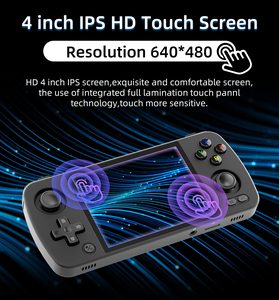 <span class=keywords><strong>RG405M</strong></span> Carte TF 28G rétro portable en alliage d'aluminium 4.0 pouces IPS écran tactile Console de jeu portable - Product Image 4
