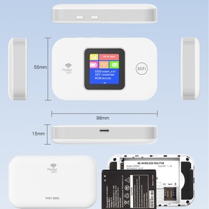 เราเตอร์ไร้สาย 4G แบบพกพา แชร์สัญญาณไวไฟในรถยนต์ ช่องใส่ซิมการ์ด - Product Image 3