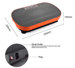 <span class=keywords><strong>Plateforme</strong></span> <span class=keywords><strong>vibrante</strong></span> verticale pour le fitness - Machine d'exercice portable à vibrations corporelles complètes - Product Image 2