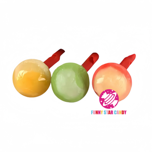 OEM Bottle Package Bulk <strong>Whistle</strong> <strong>Hard</strong> <strong>Candy</strong> Pop Toy Sweet <strong>Fruit</strong> Flavor Ball Shape Mini Bubble Gum <strong>Lollipop</strong> - Product Image 4