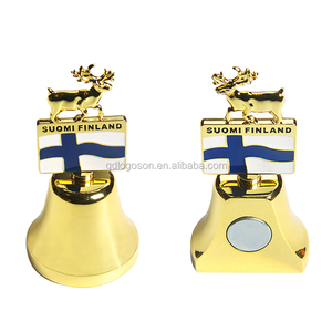 ระฆังเหล็กหล่อของที่ระลึกของฟินแลนด์ระฆังอาหารค่ำของขวัญสำหรับนักท่องเที่ยวสไตล์ฟินแลนด์ไม่เหมือนใคร - Product Image 2