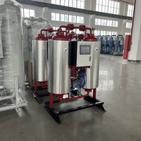Sécheur déshydratant micro-thermique rouge de 1m³ avec isolation thermique pour post-traitement de compresseur d'air à vis 35CFM Prix usine Chine