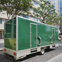 Toilettes de luxe, remorque et douche, salle de bain extérieure, toilettes mobiles, toilettes portables ou remorque à vendre