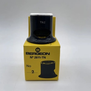 Original BERGEON 2611-TN Watchmaker Eyeglass With Aluminium Ring <strong>Magnifying</strong> Glass <strong>Watch</strong> <strong>Repair</strong> Tool - Product Image 2