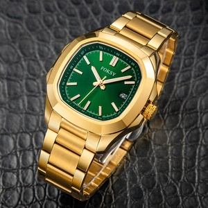 Montres personnalisées avec logo de marque, montre pour <span class=keywords><strong>homme</strong></span> en acier inoxydable, mouvement Miyota, fabricants de montres à quartz de luxe en Chine - Product Image 1