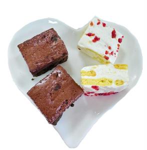 Nougat croustillant en flocons de neige saveur <span class=keywords><strong>chocolat</strong></span> fraise et <span class=keywords><strong>biscuits</strong></span> pour la vente en gros - Product Image 5