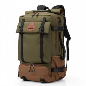Custom Waterproof Oxford Hiking Backpack With Shoe Compartment & Built-In Safety Whistle - Product Image 2
