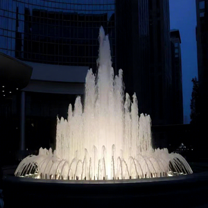 Musical Circulaire Fontaine D'eau En Plein Air Plaza Décoratif Danse Caractéristique Mousseux Mousseux <span class=keywords><strong>Tour</strong></span> De Glace <span class=keywords><strong>Jet</strong></span> Avec Éclairage LED - Product Image 1