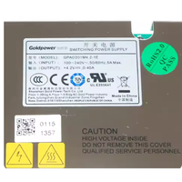 Alimentation électrique GPAD201M4.2-1E 200W 4.2V 47.6A Goldpower PFC pour la charge de batteries industrielles, les drones et les dispositifs médicaux portables