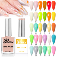 Vente en gros d'ongles personnalisés à base d'eau non toxique à faible odeur longue durée halal respirant produits de salon vernis à ongles