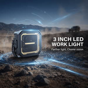 Feux de route LED personnalisés de 3 pouces, étanches IP67, pour Jaguar F Pace, Land Rover Defender, Renault Master, <span class=keywords><strong>Trafic</strong></span>, Kangoo - Product Image 1
