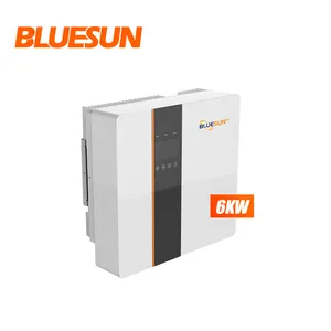 Bluesun sıcak satış 5kw depolama güneş invertör 6kva güneş invertör hibrid güneş inverteri ile mppt şarj kontrolörü