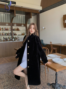 Vestiti invernali da <span class=keywords><strong>donna</strong></span> nuova pelliccia lunga integrata in pelliccia di <span class=keywords><strong>visone</strong></span> <span class=keywords><strong>pellicce</strong></span> di media lunghezza da <span class=keywords><strong>donna</strong></span> - Product Image 2