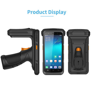 Cầm tay RFID Reader 5.5-inch 8-core 2.0 gam Android 10 4 Gam + 64 gam 4 gam/<span class=keywords><strong>Wifi</strong></span>/GPS quét mã vạch IP67 10700mha Pin RFID Reader - Product Image 5