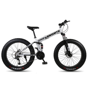 Neumático grueso de 26 pulgadas para bicicleta de montaña MTB, neumático de carretera de acero con llanta de carbono y función plegable para bicicleta de playa y nieve - Product Image 4