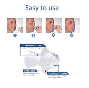 Amazon Hot Bán hơi thở tốt hơn Silicone chống ngáy lưỡi - Product Image 3