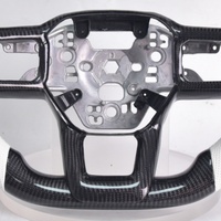 Volant de voiture en fibre de carbone véritable personnalisé haut de gamme pour Ford Mustang GT S650 2024 2025, accessoires de voiture