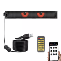 Matrice Flexible Clignotant Clignotant Écran Modifié Dynamique Led Car Devil Eye Light