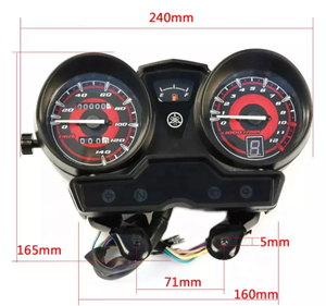 Tacómetro de motocicleta para YBR125 YBR <span class=keywords><strong>YB</strong></span> 125 JYM125, nuevo velocímetro, medidor, <span class=keywords><strong>Moto</strong></span>, Tacho, instrumento, caja de reloj - Product Image 3