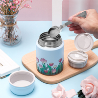 Bouteille isotherme en acier inoxydable sans BPA, écologique, avec couvercle à rabat, design de style chinois, pour la fraîcheur et les voyages, impression personnalisée