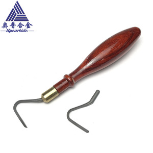 Đất sét điêu khắc scraper đầu độ cứng cao Carbide khắc bùn Shaper gốm đất sét cắt tỉa vòng lặp lớn công cụ phụ kiện - Product Image 3