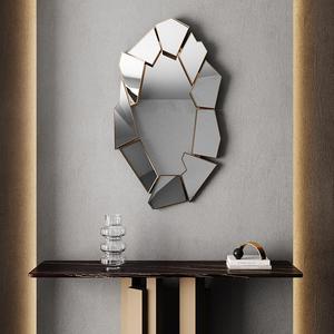 JINS personnalisé moderne Art déco Design armoires de salle de bain décor de luxe grand mur miroir salle de bain vanité pour les occasions d'<span class=keywords><strong>anniversaire</strong></span> - Product Image 4