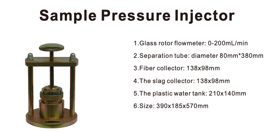 Sample Pressure Injector Geotechnical Lab Equipment for Soil Sample ...