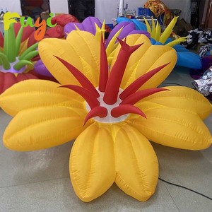 Fuyi concierto inflable flor modelo música escenario al aire libre inflable planeta flor Decoración Para escenario - Product Image 4