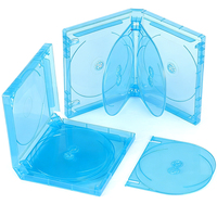 SUNSHING Vente en gros de boîtiers noirs pour CD DVD, boîtiers Digipak Blu-ray, boîtiers de remplacement Blu-ray 14mm 11mm 25mm, boîte de rangement CD-R DVD-R