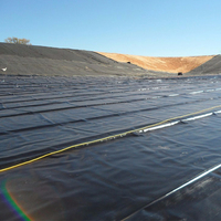 Geomembrana de HDPE de 1.00mm y 1.5mm para Revestimiento de Estanques de Camarones, Acuicultura, Cultivo de Camarones, Almacenamiento de Agua, Vertederos y Proyectos Mineros