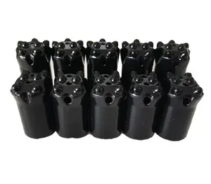 R22, R25, R28, R32, R38, T38, T45, T51 Quarrying Drill Tool Threaded Button Bits on Sale