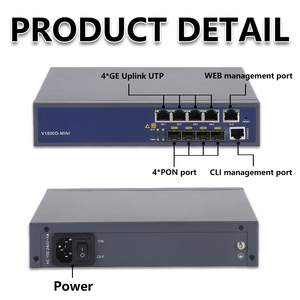 Optfocus epon OLT 4pon 7dB 8dB 9dB GBIC epon OLT C ++ SFP hỗ trợ VLAN Tương thích với tất cả các thương hiệu của 256 onus - Product Image 4