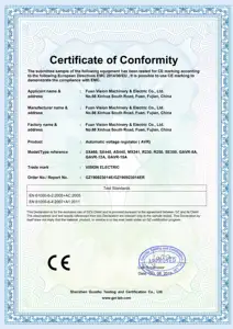Régulateur de tension du générateur GAVR 12A, pour générateur, certifié CE